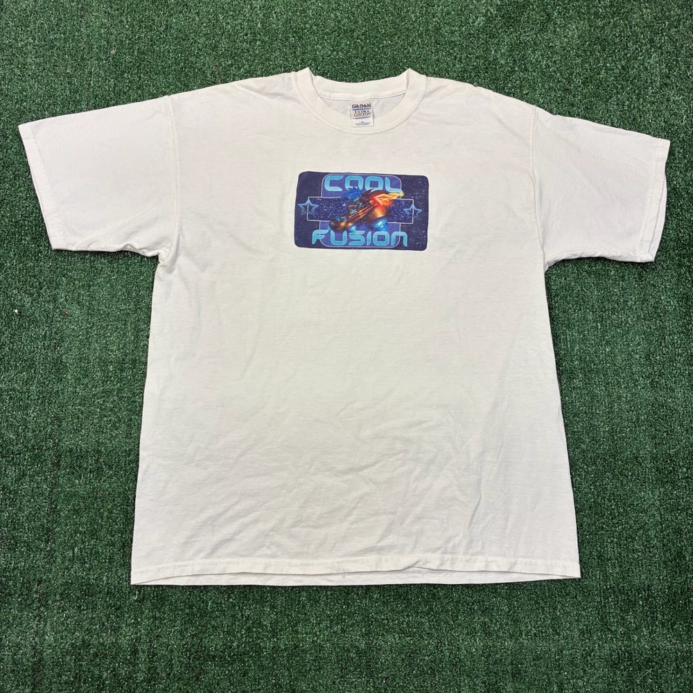 Vintage 2000's Cool Fusion‎ Cartoon Skate T-shirt